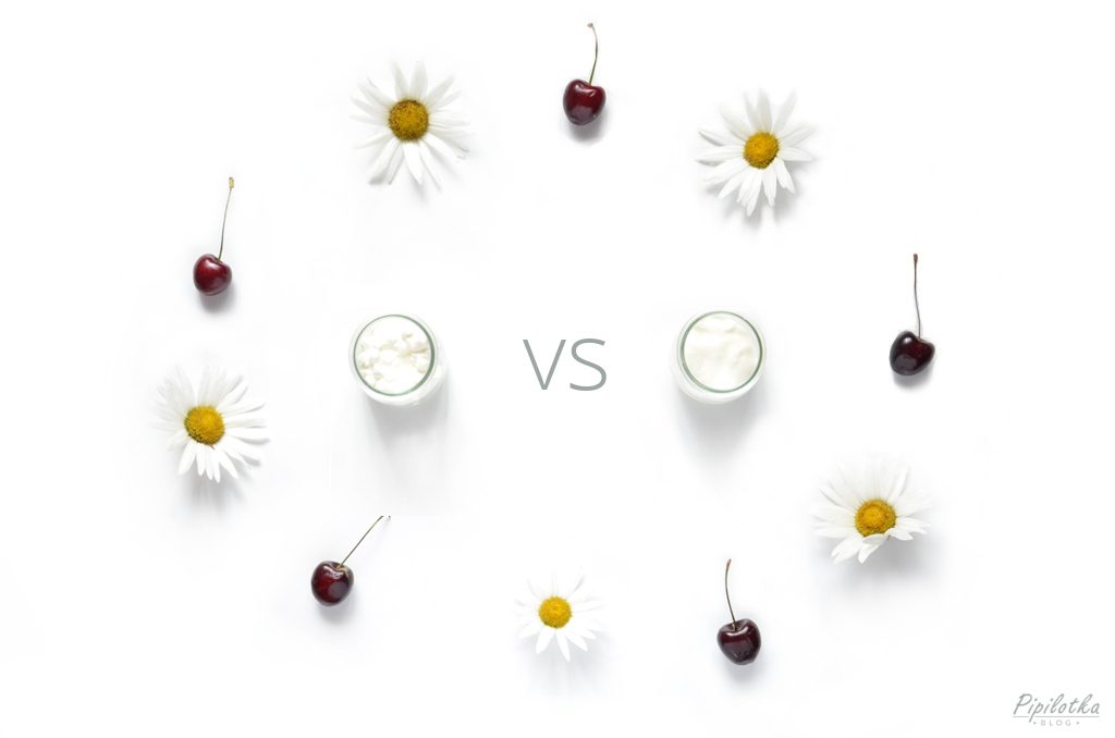 Jogurt Naturalny vs Serek Wiejski