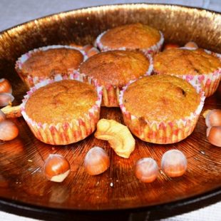 Lekkie muffiny dyniowe według Pięciu Przemian